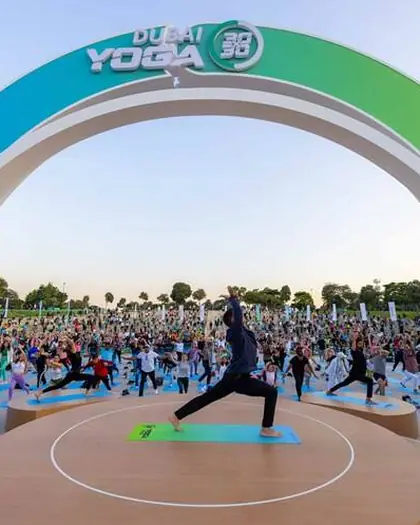 Dubai Yoga: photo from the venue
