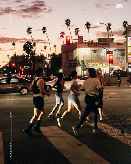 Koreatown Run Club: photo from the venue