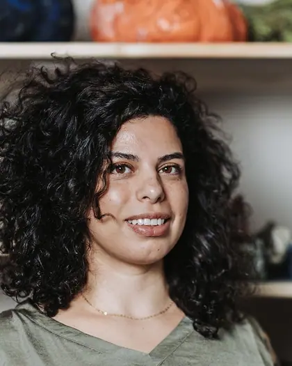 Mirna Bamieh: The Empty Seat at the Table: photo from the venue