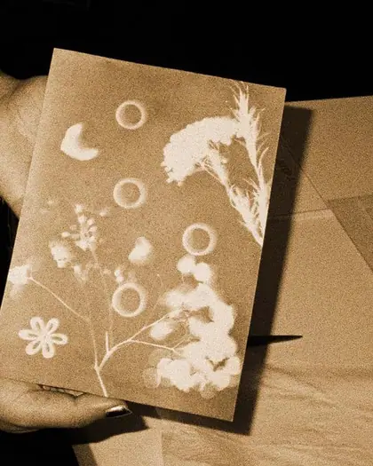 GPP x Subko: coffee cyanotypes: photo from the venue